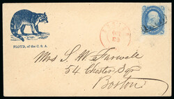 1851-65 collection in stockbook with a fine range of classics, locals ...