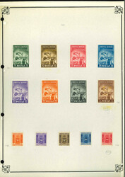 Collection: 1914-1992, mint and used collection with complete sets ...