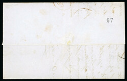 1851-75, Lot von 6 Faltbriefen DALMATIEN u. KÜSTENLAND, mit Selve, ...