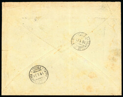 1925, Rekommandierter Brief von Wien frankiert mit 1000K + seltener ...