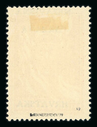 1941 set of five Yugoslavian stamps of Postal Employees, 40,000 of ...