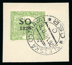 1920, very nice complete collection, mint and used, postage and ...