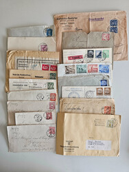 1870s-1940s, varied accumulation with Pfennige and Pfennig including ...