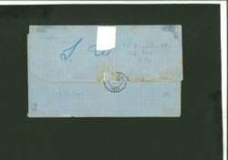 1874 (Nov 7) wrapper from Rethimno to Syros with blue "RETTIME" ...