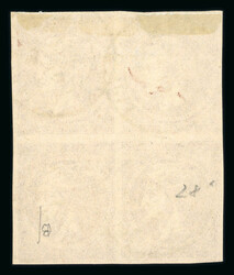 1876-77, 1L deep redbrown, cream paper print without control figures ...