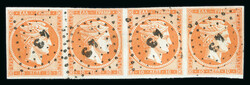 1861-80, Selection on 3 stockcards of mostly v.fine to superb items, ...