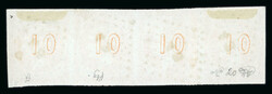 1861-80, Selection on 3 stockcards of mostly v.fine to superb items, ...