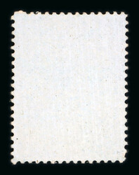 1906 40L bright blue proof perforated on thick paper; fine and unusual