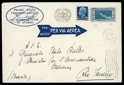 1930 (Dec 15) First Transatlantic Flight printed envelope sent from ...
