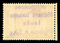 1941, Italy ITACA greek stamp 10d red brown overprint "OCCUPAZIONE ...