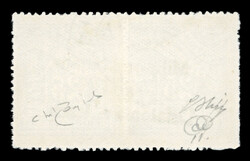 1941, Italy ITACA greek stamp 25l x 2 blue overprint "OCCUPAZIONE ...