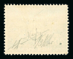 1942 Airmail set of 8 with black and with red overprints, the red ...