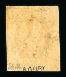 1852 10c unused (regummed), fine to good margins, minor toning, fine; ...