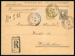 4210: Luxemburg - Telegrafenmarken