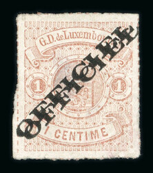 Officials: Small group of 1c varieties with a block of four showing ...