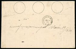 Postal Stationery: Small group of used items with 1879 5c card ...