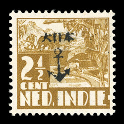 1943, Marine controlled area (South Celebes) - 1934 definitives of ...