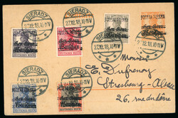 1918-1919, sublime and very unusual collection dedicated to the ...
