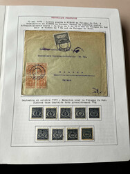 1919-1940, in two large Yvert albums, a very beautiful complete ...