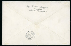1930 cover bearing the King Carol II imperforated set on local ...