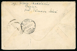 1942-44 WWII "Forbid to be Censored": Lot of two covers exempt from ...