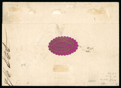 Hungarian Post Offices 1867: 5 soldi red, a fine horizontal pair used ...