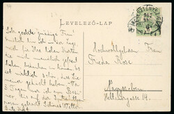 1907 Picture postcard showing a cabin of the resort, sent on 6 August ...