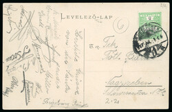 1912 Picture postcard sent on 30 June 1912 from Hohe Rinne to ...