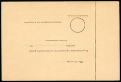 1893/1925 Romania stationeries: group of 11 postal money orders, ...