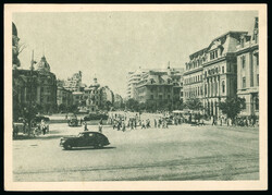 1955 Group of 5 different acknowledgment stationery illustrated cards ...