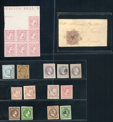 1874-75, Small group of diverse values for North provinces, Cataluna ...