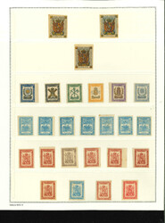 Morocco/Melilla: 1893-1894, seems complete with all mint **/* stamps. ...