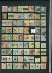 1850-1899, Collection of classic issues only, on 4 A4 stockpages incl ...