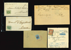 1894-1906 D.D.S.G. Shipping Company covers, cards and documents, ...