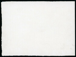 1931 War Memorial in Paris 50 (Pa) large single die proof in black ...