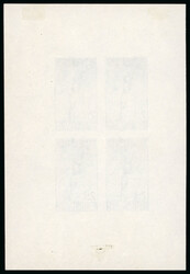 1938 9th Balkan Games set if four in imperf sheetlets of four from ...