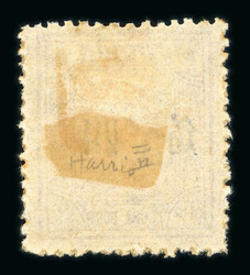 1895 set of two Chinese character overprint excluding the 1/2c black ...