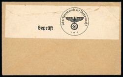 1939 (Dec. 11) censored On Service envelope to England franked Sun ...