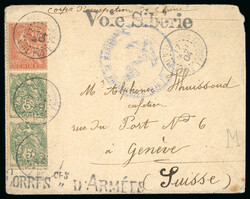 1904 (17 Mai) "Corps D'Occupation de Chine' cover to Geneva franked ...