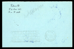 1927-1928 small selection of flown covers (2) and cards (3), ...