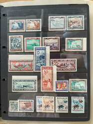 1945-1989, Collection in DAVO album, mostly (99%) MNH, noted better ...