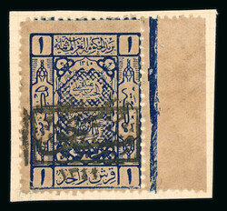 1922-25, Selection of medium to rare ovpt. values of mostly Hejaz on ...