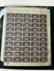 Hejaz accumulation on stock pages with 1916-17 issues, 1921 unframed ...