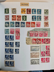 Africa : 1880-1980, in three albums thousands of mint and used stamps ...