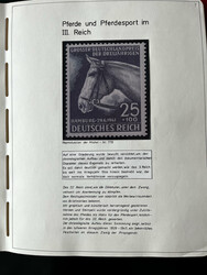 Animals - Horses: Collection of Germany written up on pages in 2 ...