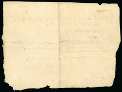 1802, Postschein des « Diligence-Expeditor » von Frauenfeld ...