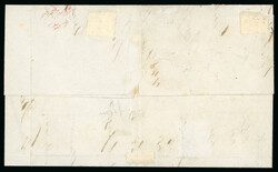 1845, Doppelgenf, in besonders frischen Farben, allseits überrandig ...