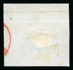 1846, Basler Taube in der ersten lebhaftblauen Nuance, 37. Marke des ...