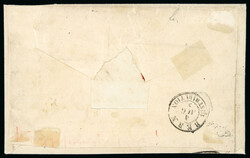 1851, Rayon II, Type 12 des Steins B-RO, mit Retusche « ...
