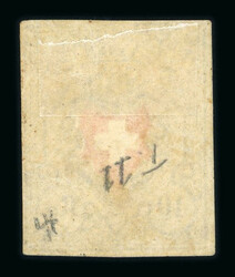 1850, Rayon II, Type 11 des Steins B1-LU, mit Plattenfehler « ...